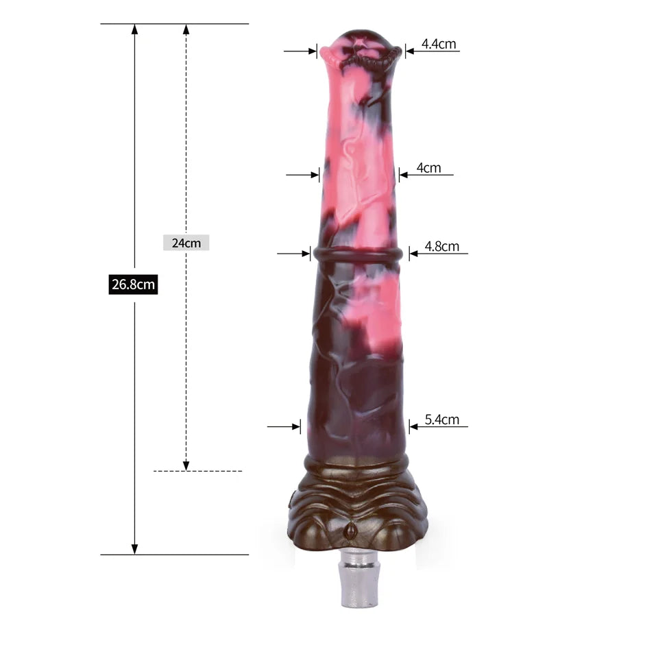 ROUGH BEAST Realistic Horse Dildo With Quick Plug Silicone Large Long Dildos for Sex Machine Masturbation Machine Attachments