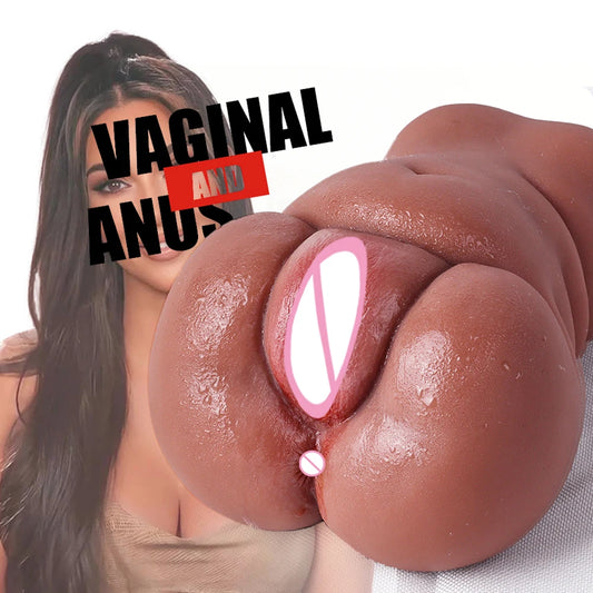 Rubber Vagina Sexy Toys Silicone Butt to Masturbate Sex Dolls Big Ass Masturbator Man Buttocks Half Body Real Size Vaginas Pussy