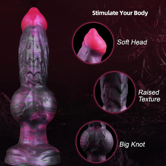 Monster Dildo Anal Butt Plug Silicone Dog Dildo Suction Cup Huge Fantasy Sex Toys For Women Couple Adult Toys Erotic Adult 18+