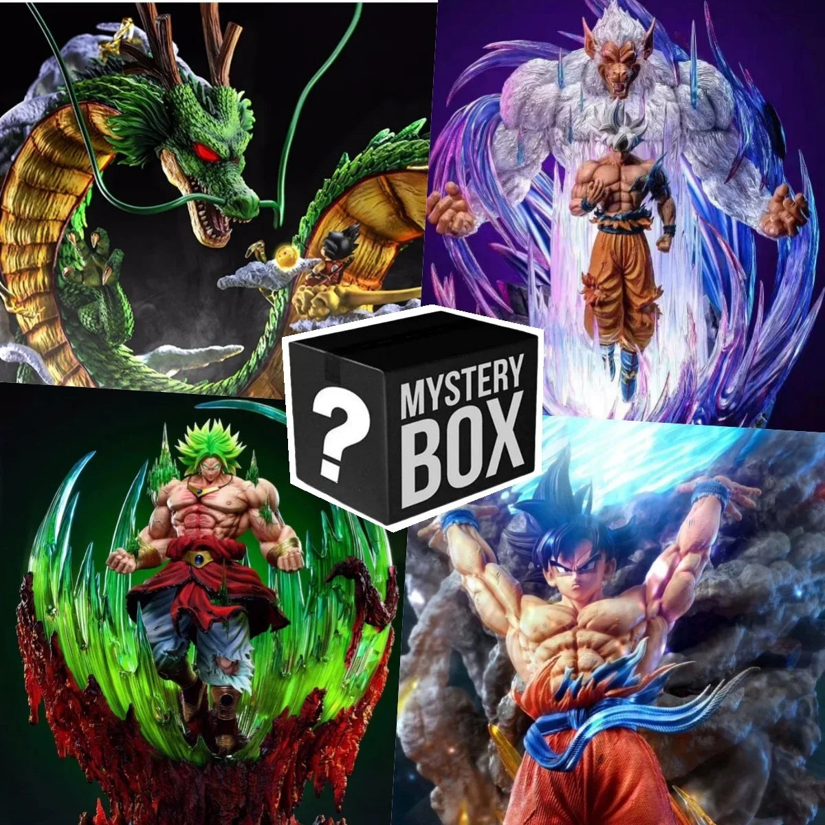 Dragon Ball Anime Figure Mystery Box Surprise Mystery Box Goku Frieza Vegeta Krillin Lucky Box Make Your Dream Come True