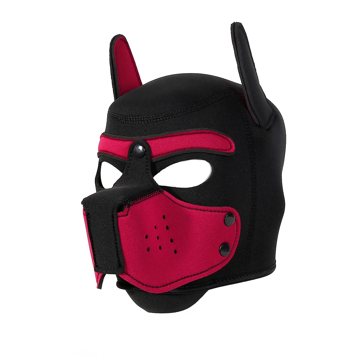 Dog Head Mask Removable Muzzle Hood Mask Cosplay Roleplay Party Gay Puppy Mask Bdsm Masks Masquerade Mask Sex Toys for Couples