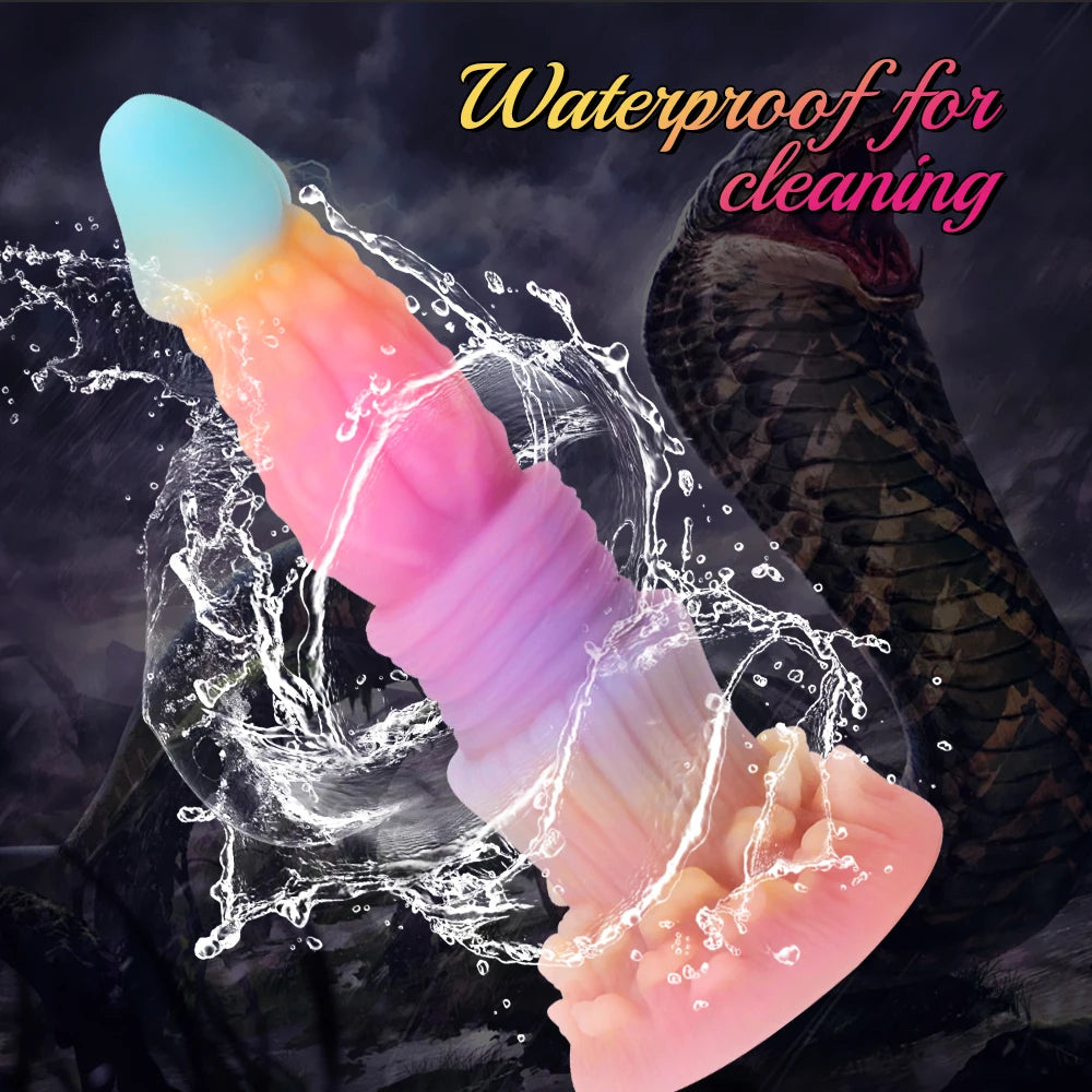 ASHBURN Nightglow Adult Sex Toys Soft Silicone Monsters Dragon
