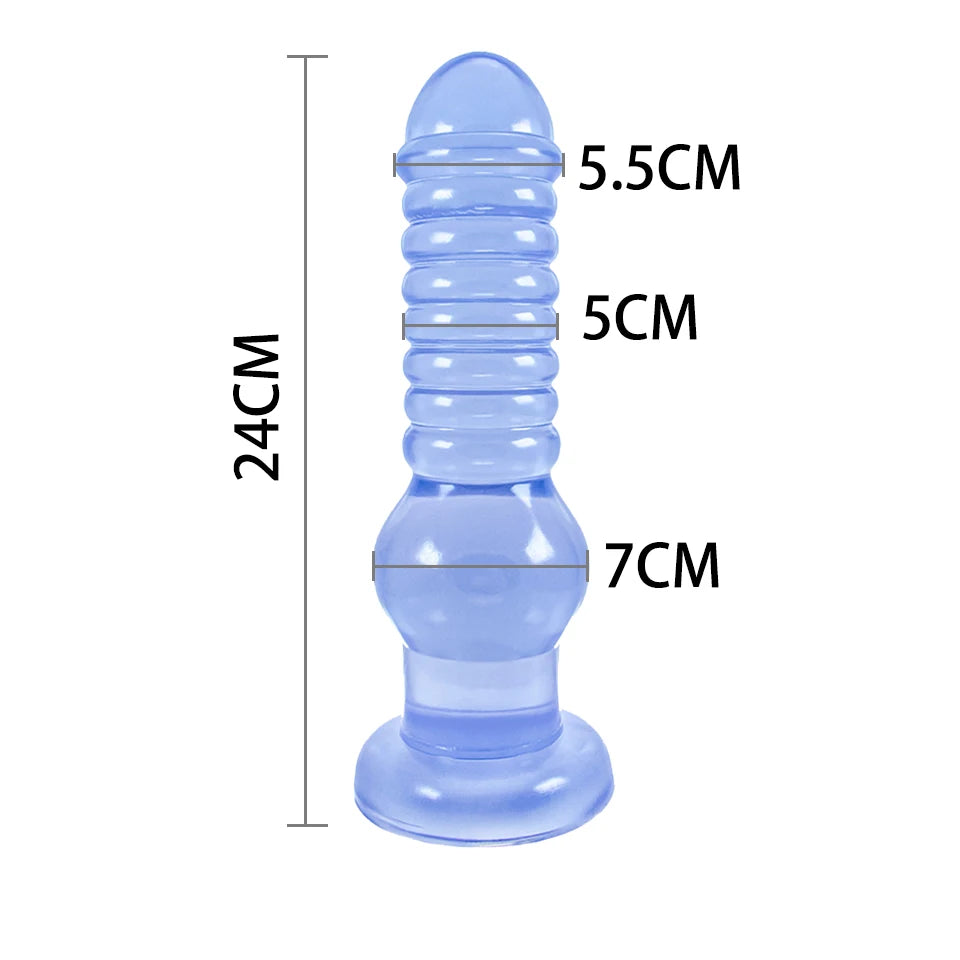 ROUGH BEAST Anal Dildos for womans mens prostate massager and Anus Soft Skin Huge butt plug Sex Toys for Women Masturbation