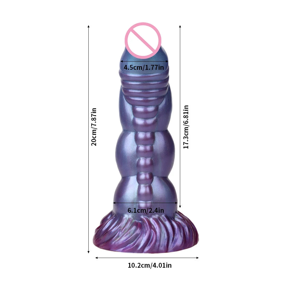 ROUGH BEAST Silicone Large Penis Anal Plug Fantasy Dog Knot Dildo With Sucker Sex Toys For Women Men Female Masturbator