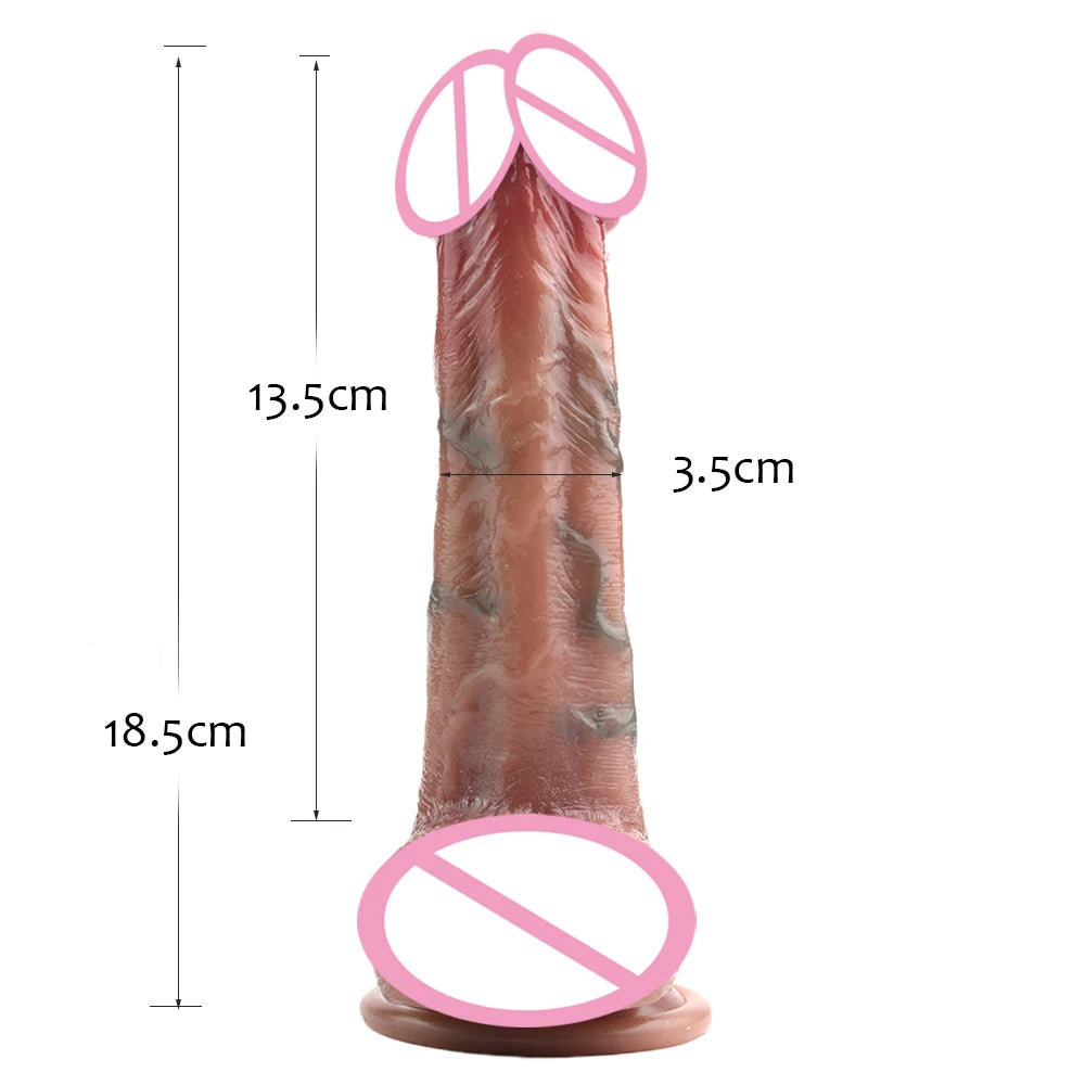 ASHBURN BLOODLINE RITE – Suction Squirting Dildo with Foreskin Detail