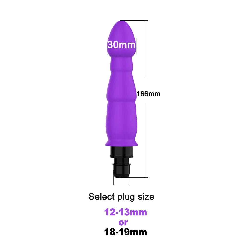 Massage Gun Heads vibration dildo penis adult sex toys silicone head VIBRAT for Fascia gun percussion Vibrators for Female Man