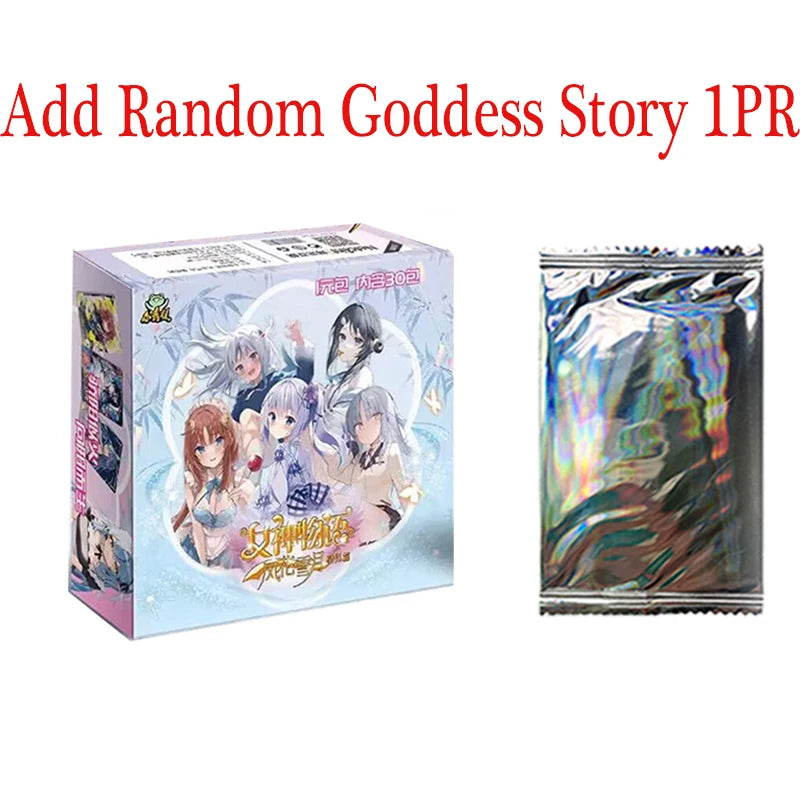 New Goddess Story Collection PR Card 10M05 Anime Game Girl Party Swimsuit Bikini Feast Booster Box  Doujin Toys And Hobbies Gift