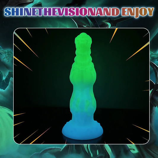 ASHBURN Monster Dildo For Women Silicone Knot Alien