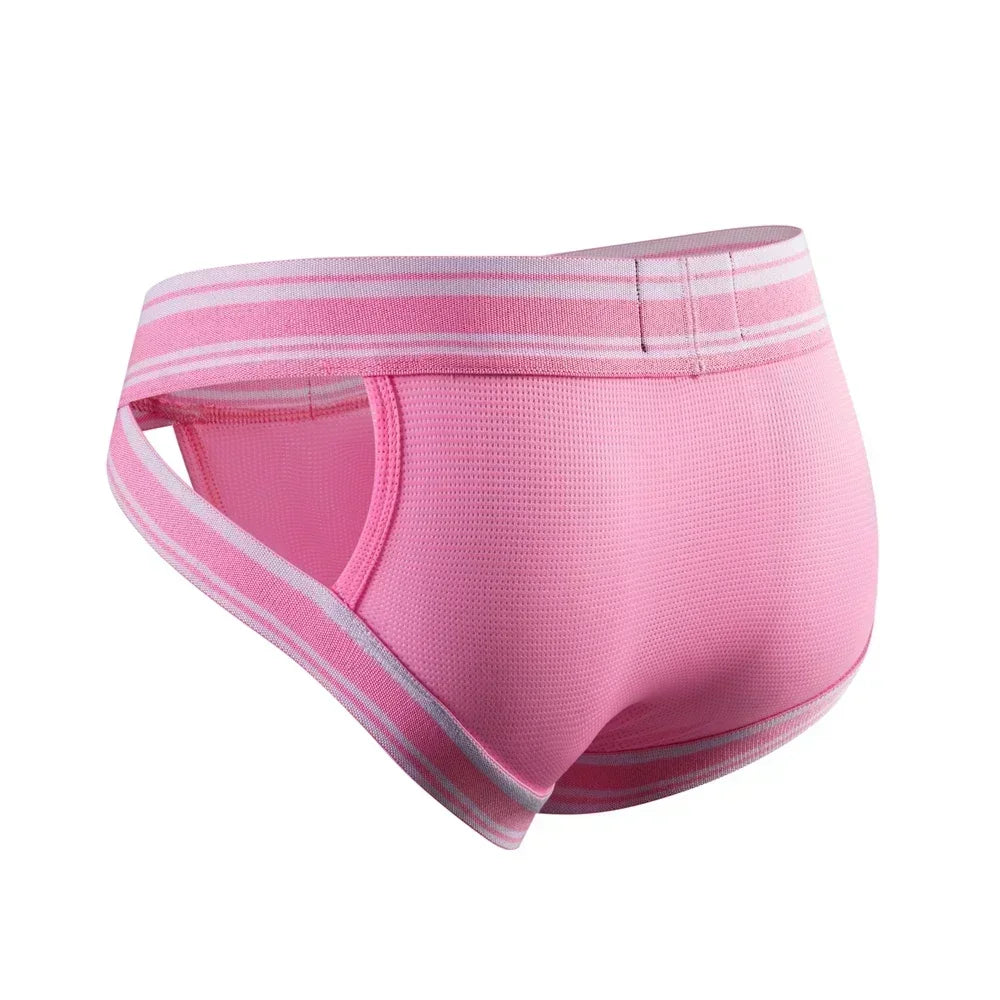 Men Underwear Briefs Underpants Nylon Mesh Quick Dry Men's Briefs Bikini Slip Men's Jockstrap Briefs or As Swim Swimwear Shorts