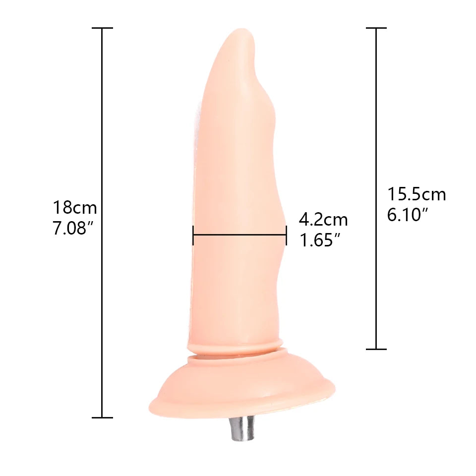 ROUGH BEAST Sex Machine Flesh-colored Dildos Attachment for Vac-U-Lock Masturbation Machine Automatic Sex Toy Accessories