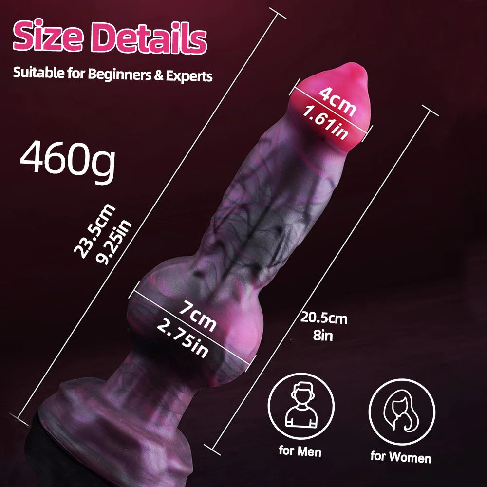 Monster Dildo Anal Butt Plug Silicone Dog Dildo Suction Cup Huge Fantasy Sex Toys For Women Couple Adult Toys Erotic Adult 18+