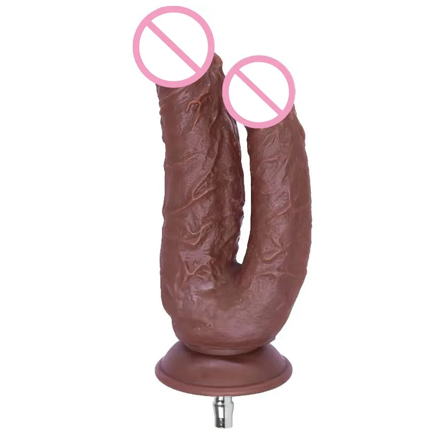ROUGH BEAST Vac-u-lock Plug Double Dildos for Sex Machine Masturbation Machine Attachment for Women Sex Toy Strap on Two Dildo