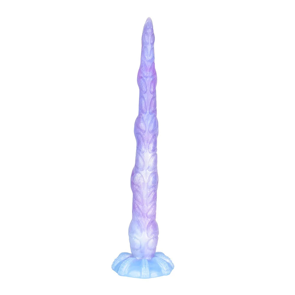 ASHBURN S-XXL 25IN Super Long Tentacle Dildo with Sucker for Deep Penetration WORKS WITH STRAPON