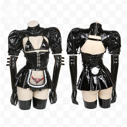 Dark Dynasty Original Design Cos Dark Maid Bunny Girl Cosplay Costume Woman Christmas Jumpsuits Lingeries Uniforms Sexy Cosplay