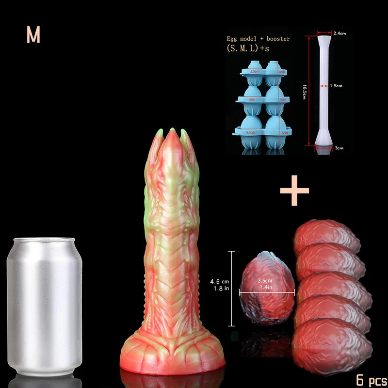 Soft Sex Toys Plug Ovipositor Lay Eggs Dildos Penis Masturbation Cup Vaginal balls Buttplug Masturbators