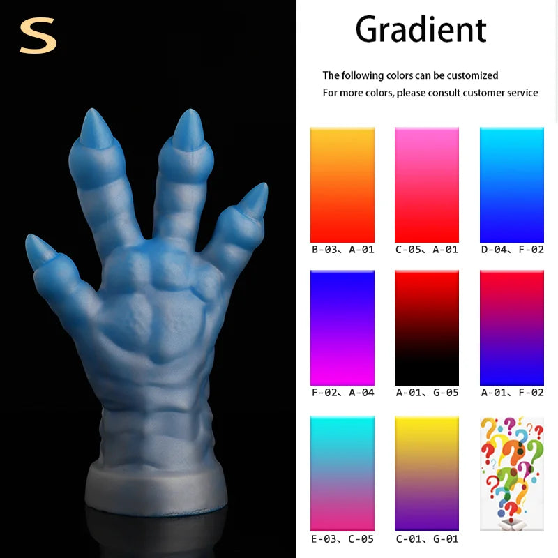 Fantasy Dragon Claw monster Toys Silicone