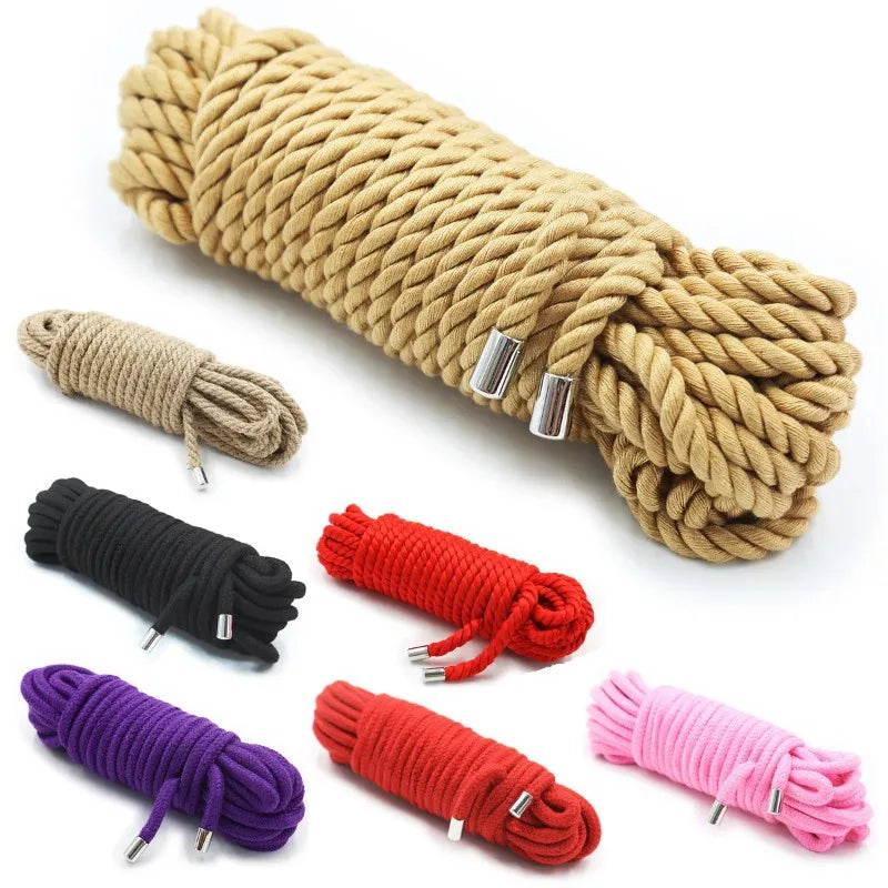 ASHBURNS High Quality Japanese Bondage Rope Erotic Shibari Accessory for Binding Binder Restraint to Touch Tie Up Fun Slave Role Play