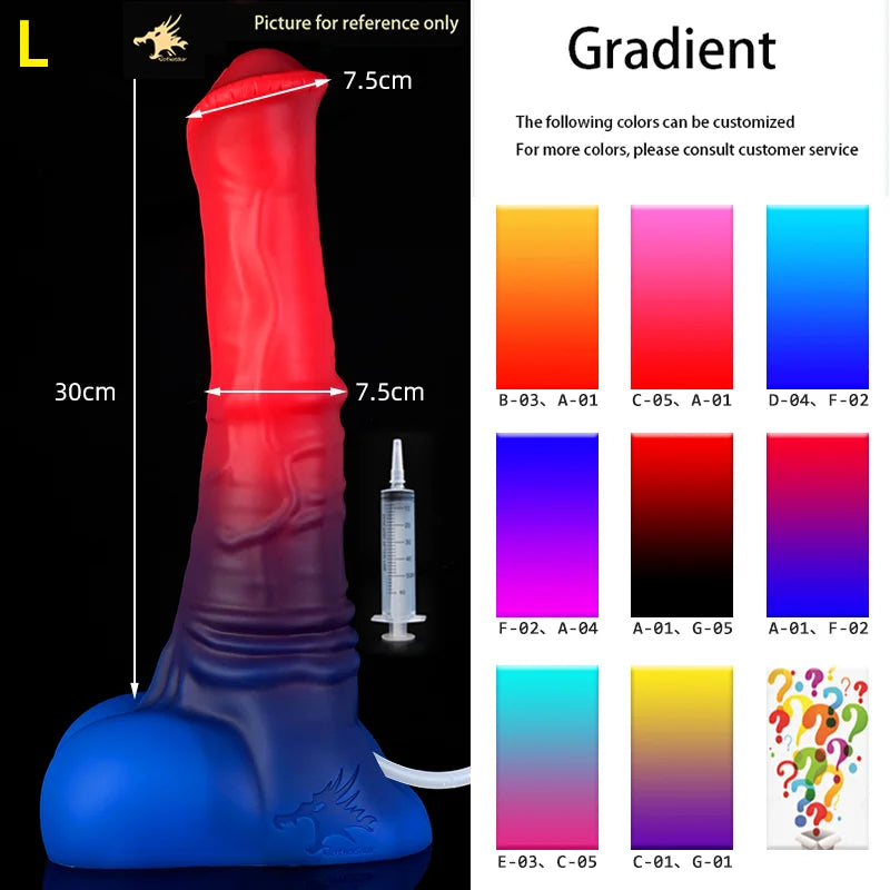 TUBE STALLION Dildo Silicone Huge Long Dildo For Anal Stimulation G-Spot Penis Cock With Sucker Adult Sex Toys