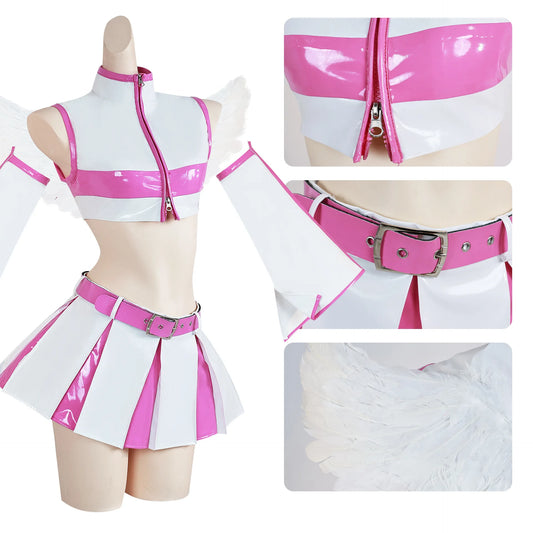 Cosplay costumes Sexy Orange Beauty Flower Lily cosplay 2.5 dimensional temptation Tiannaili Sha Lili Elu