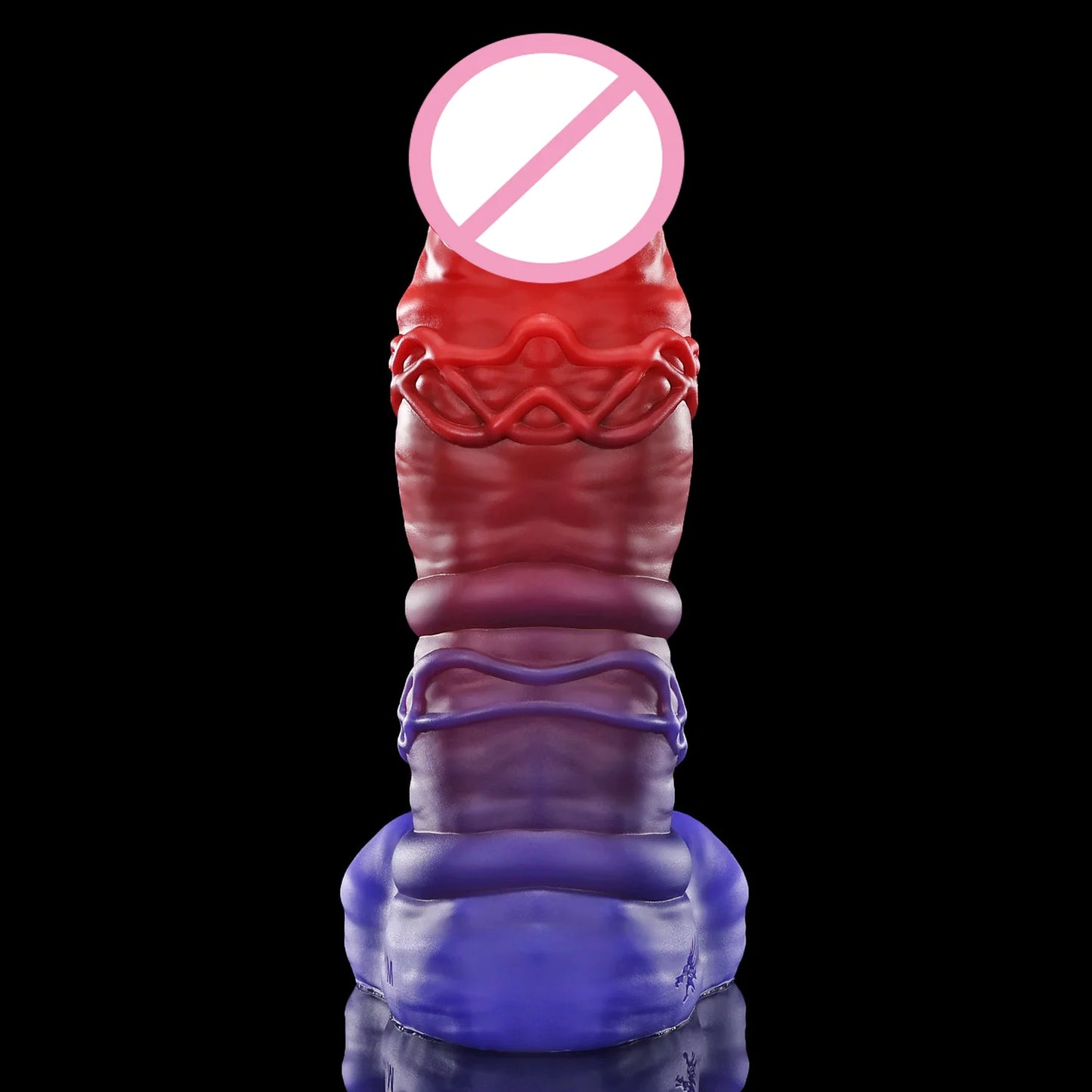 M-XXL-11.4IN + TUBE Dildo Tube - Clear Silicone Dildo in Assorted Sizes for Couples And Individuals