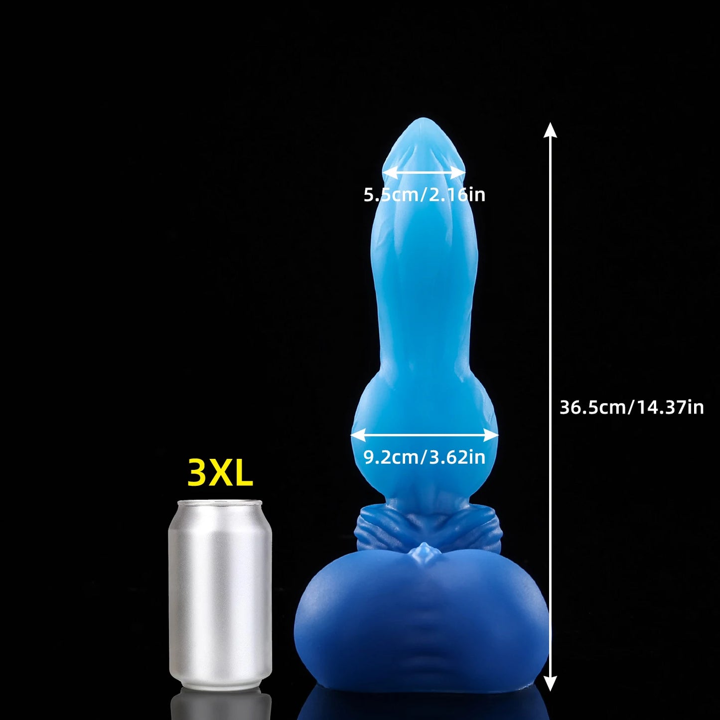 GRAEMEN Giant Knot relic Silicone S-XL 14.9 IN