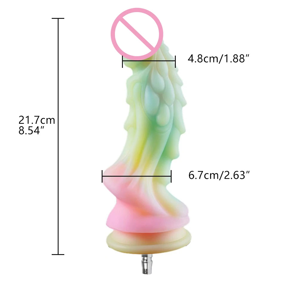 ROUGH BEAST Silicone Dildo Attachment for Vac-U-Lock Sex Machine Anal Plug Accessories Masturbation Machine Automatic Sex Toys