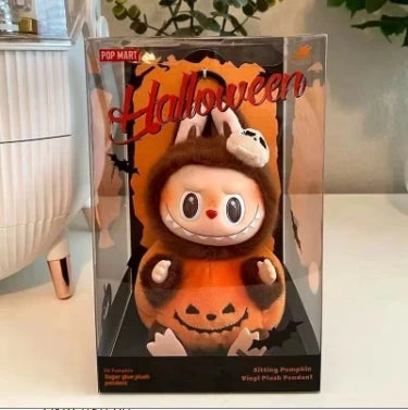 High Quality LBB Plush Toys Skullpanda Mokoko Zimomo Halloween LBB Keychain Doll Christmas Gift Keyring Toy Replica Gift