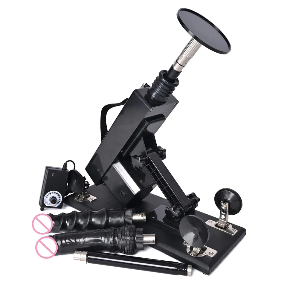 ASHBURN 3XLR Connector Sex Machine for Women and Men with Dildo Attachment Automatic Masturbation Machine Sex Toys Products