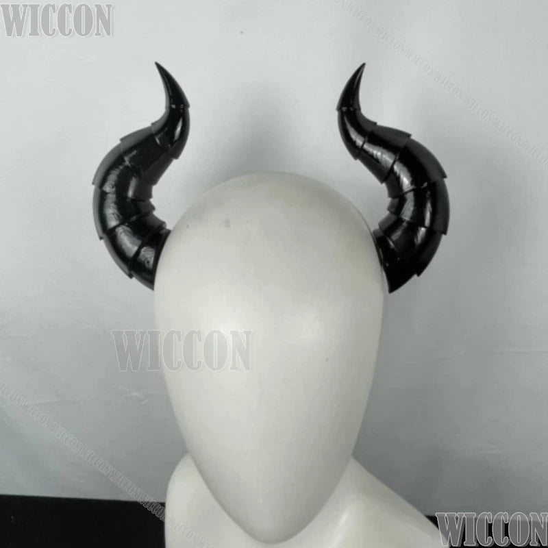 Beast Furry Head Horns Devil Corner Dark Lolita Hair Accessories Spicy Girl Furry Cosplay Holloween Women Men Gifts Customized