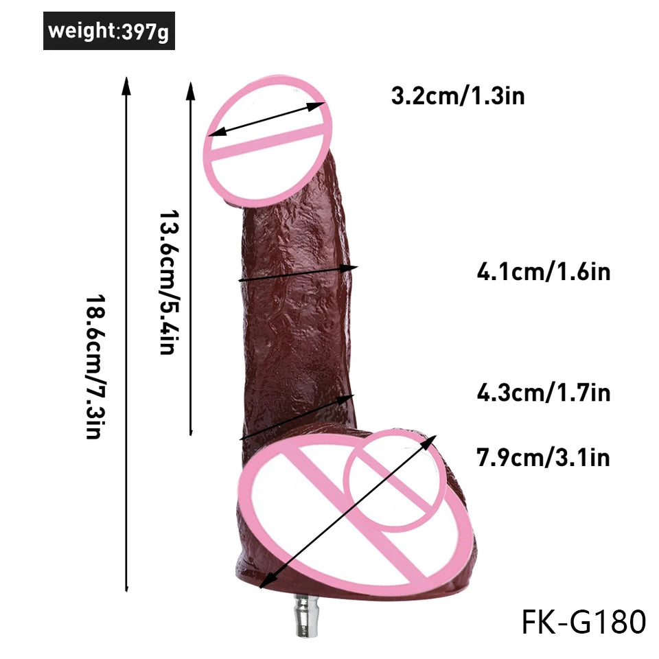 ROUGH BEAST Liquid Silicone Dildo for Vac-U-Lock Sex Machine for Women and Men Masturbation Sex Toys Anal Plug Adult Sex Product
