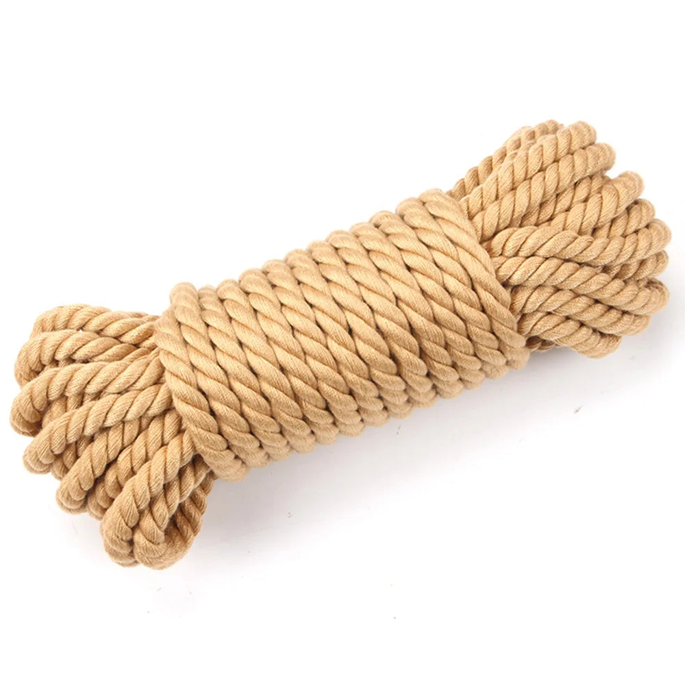 20M Sex Cotton Rope BDSM Restraint Slave Sex Toy Couple Restraints Sexope Adult 18+ Game Sextoy Handcuff Ankle Cuffs Toy Kits