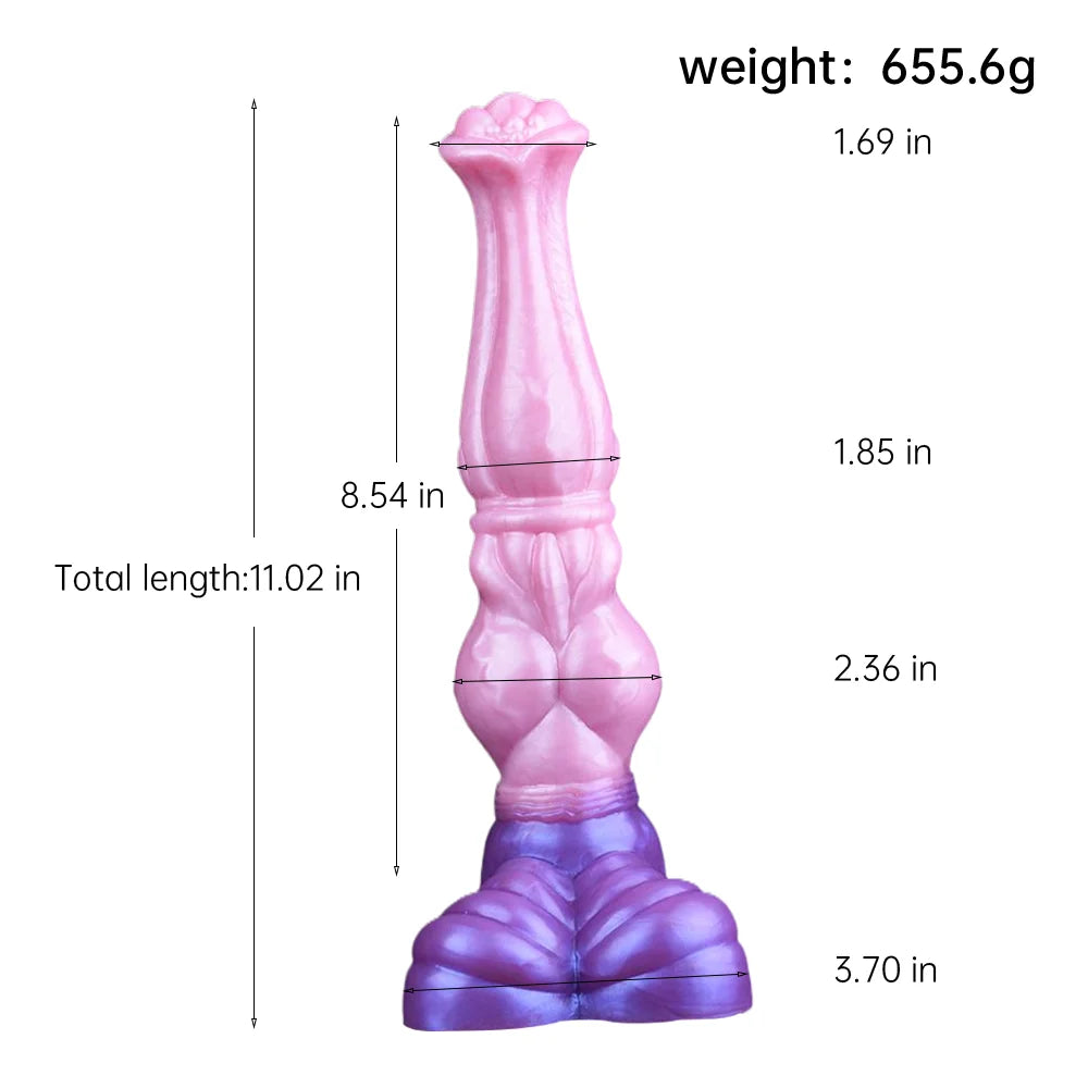 ASHBURN STALLION LARGE  Knot Dildos