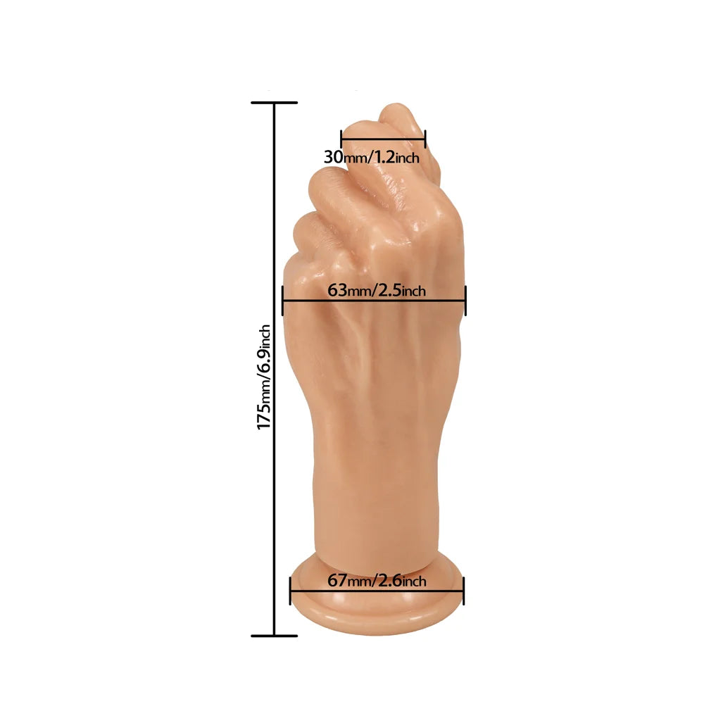 ROUGH BEAST Fisting Dildo Anal Plug Suction Cup Buttplug Big Hand Stuffed Butt plug Large Penis Fist Masturbators Sex Toys