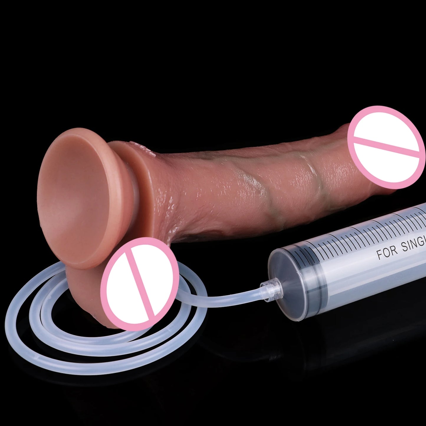 ASHBURN BLOODLINE RITE – Suction Squirting Dildo with Foreskin Detail