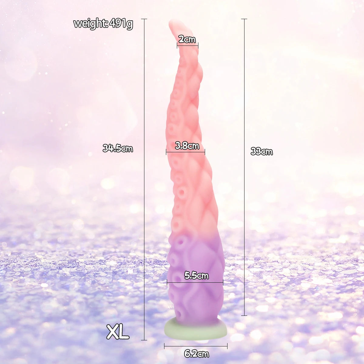 Alien Octopus Tentacle Anal Plug G-spot Clit Stimulation Prostate Orgasm Adult Sex Toy Unique Pleasure Available in Four Sizes