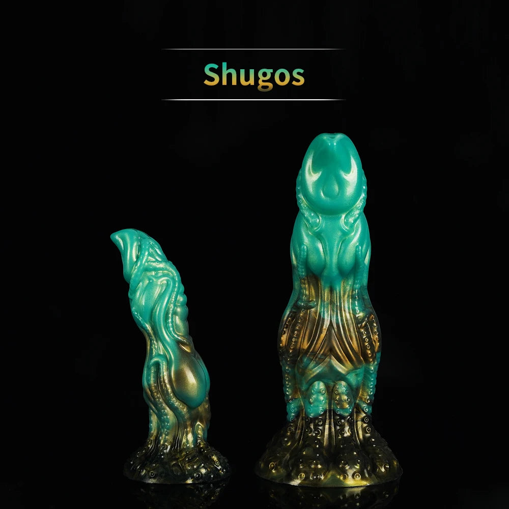 Shoggoth Alien  Anal Plug Big Dildo Progressive Vaginal Masturbator Suction Cup Fantasy Anal Stretcher Sex Toys for Women Men