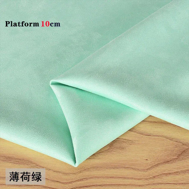 Women Pole Dance Shoes Training Protective Cover Overshoes Platform 10CM Sandals Protectors Suede Wear-Resist Boots Shoes Cover