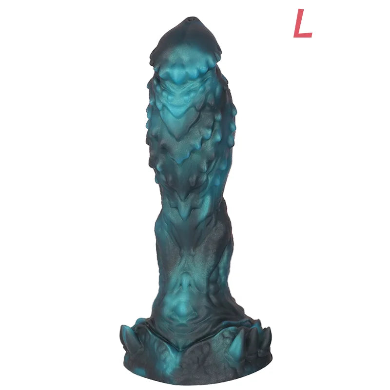 Nothosaur OPALEYE II Barbs Dildo Glowing Realistic Big Penis Huge Butt Plug Anal Sex Toy for Women