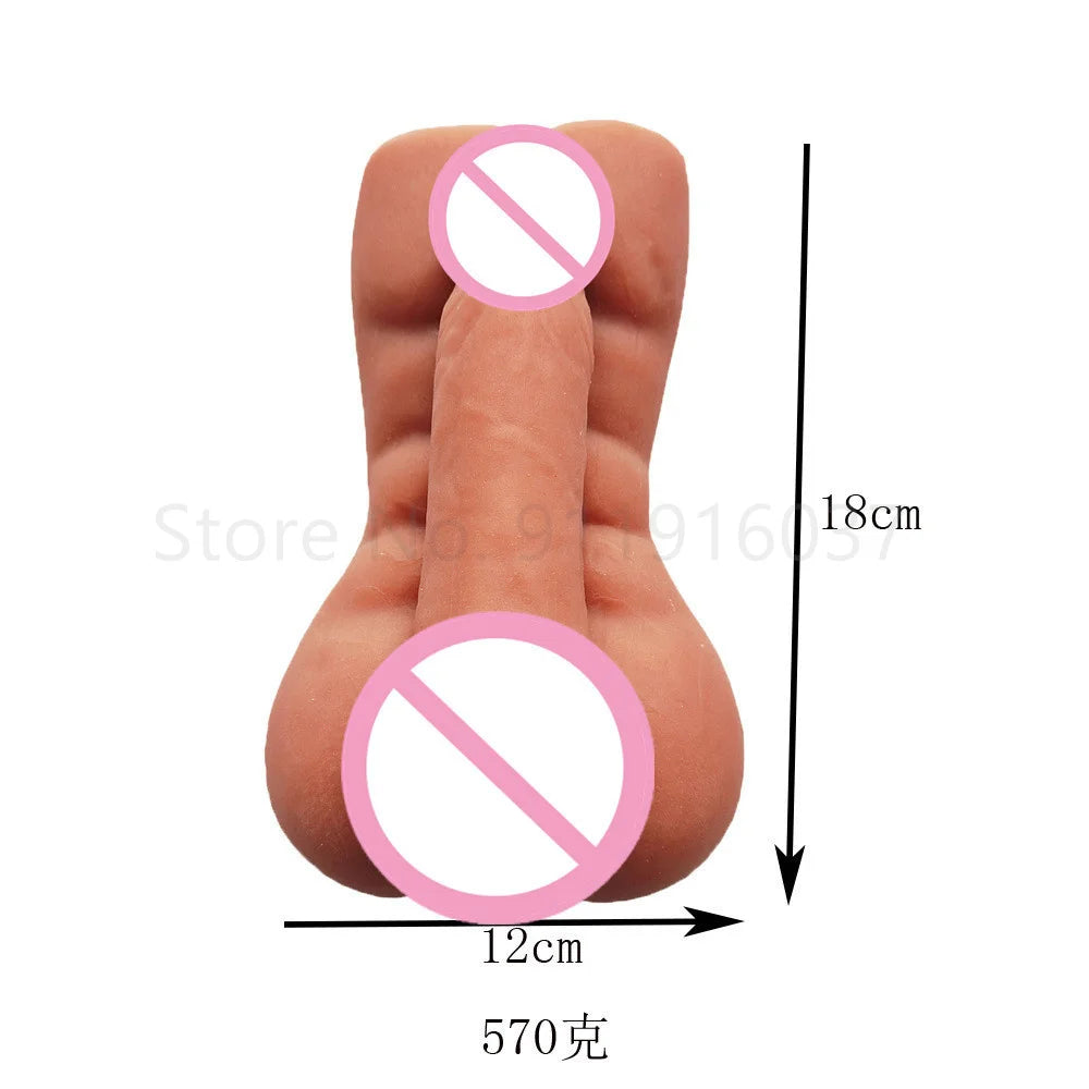 Sexy Masturbation Toy Male Dildo Mini Sex Doll Torso with Anus Masturbation Hole Erotic Products Gay Men Sex Toys Adult Supplies