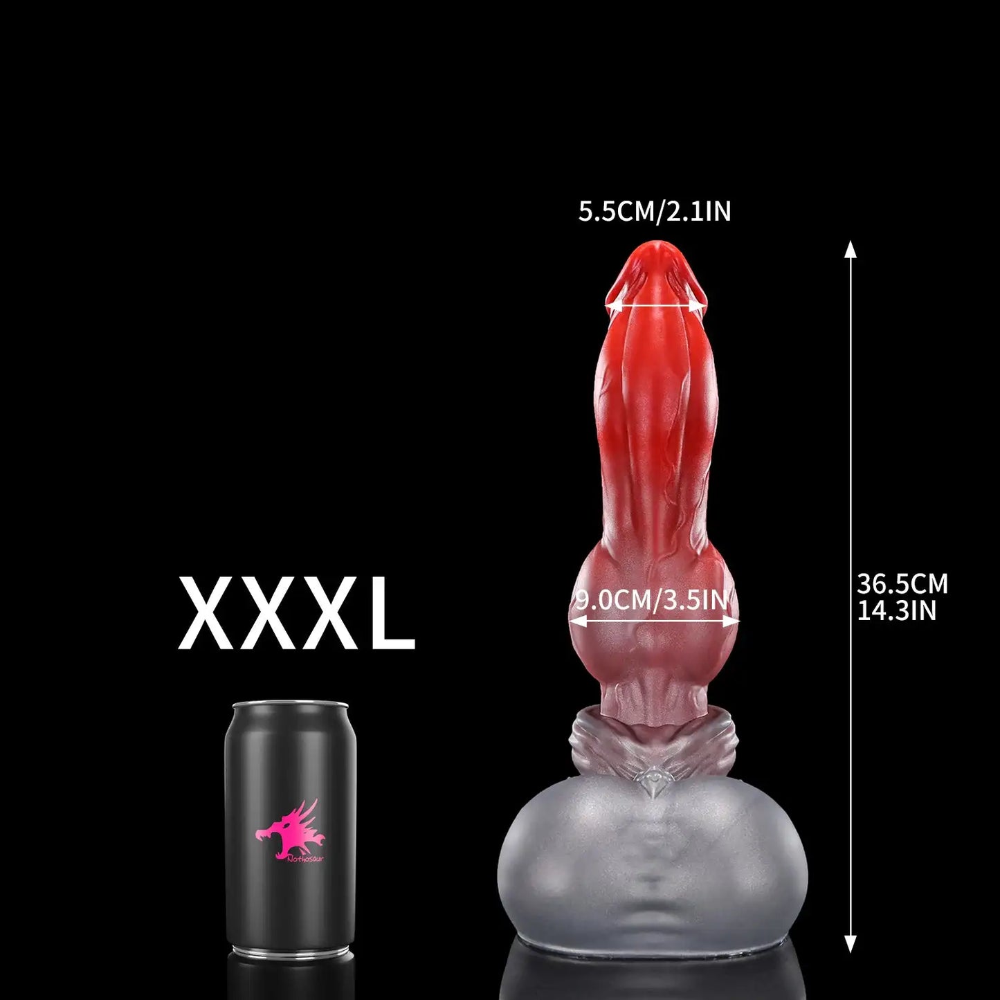 Nothosaur GRAEMEN Fantasy Huge Anal Plug Dildo for Women And Men Butt Vagina Masturbation Fidget Toy Sex Toy for Couples