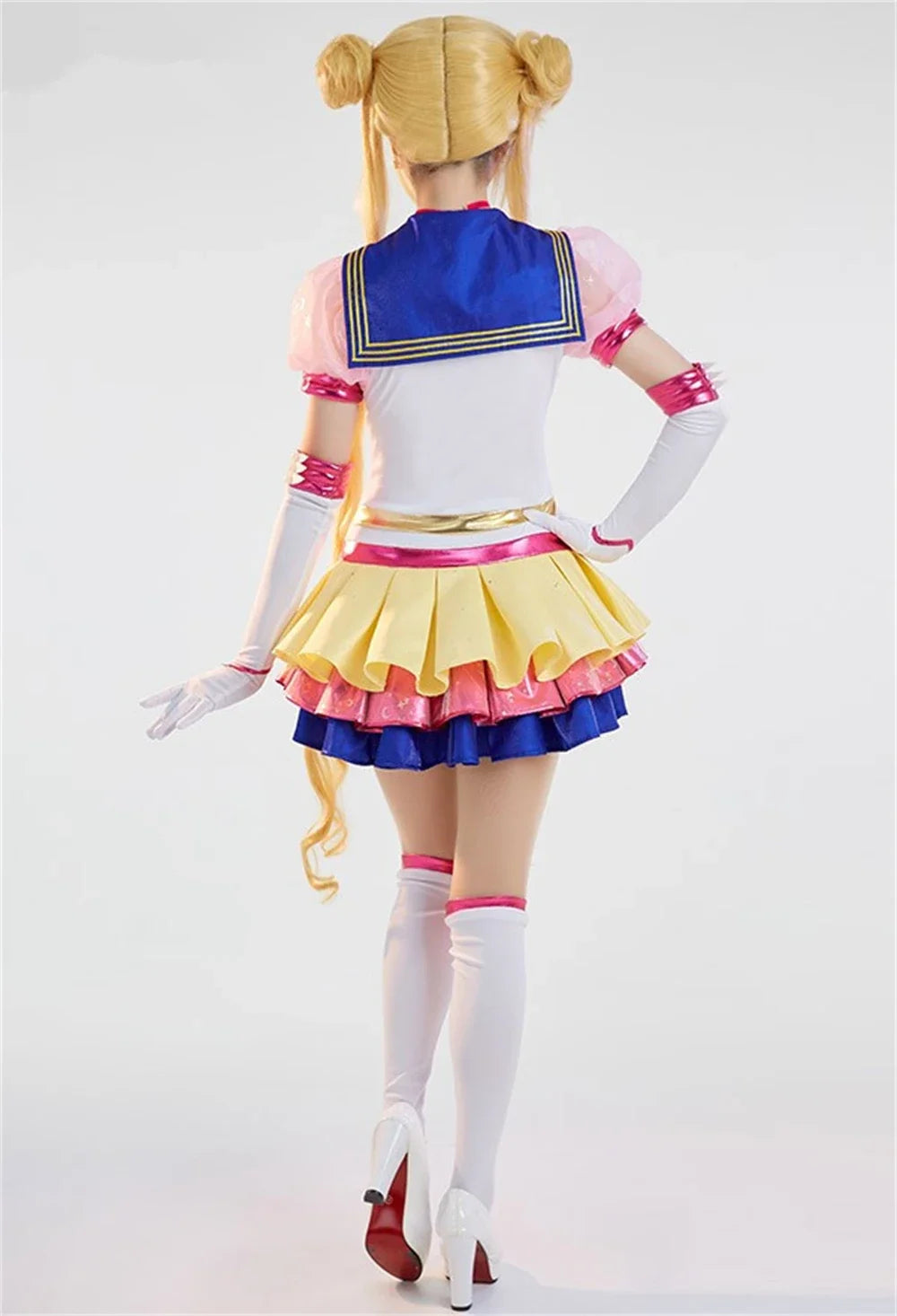 SAILOR MOON Tsukino Usagi Cosplay Costume 30th Anniversary Combat Suit Woman Christmas Cosplay Dress