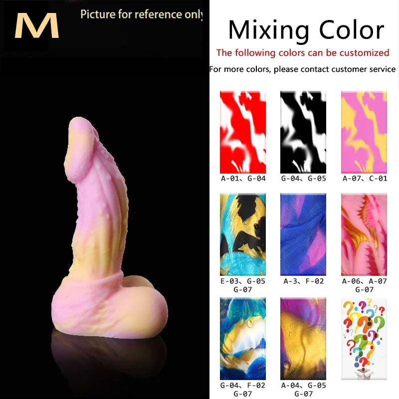 CANON Huge ALIEN Fantasy Dildo CURVY AND THICK MINI-XXL
