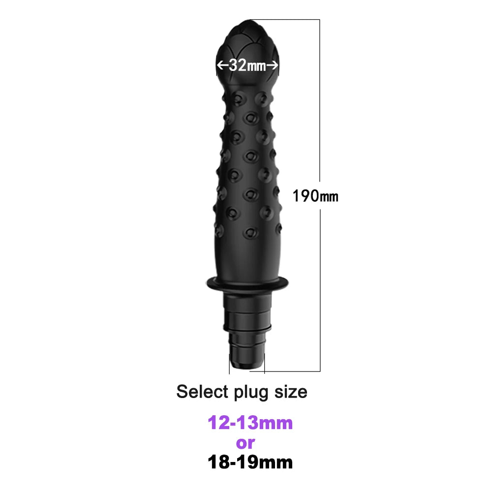 Massage Gun Heads vibration dildo penis adult sex toys silicone head VIBRAT for Fascia gun percussion Vibrators for Female Man