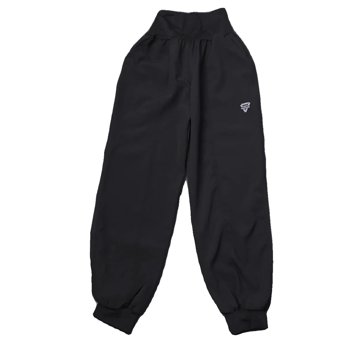 Women's High-Waisted Pocket Fitness Yoga Pants Loose Cuffed Ankle Workout Running Training Sports Sweatpants Quick-Dry Harem Pan