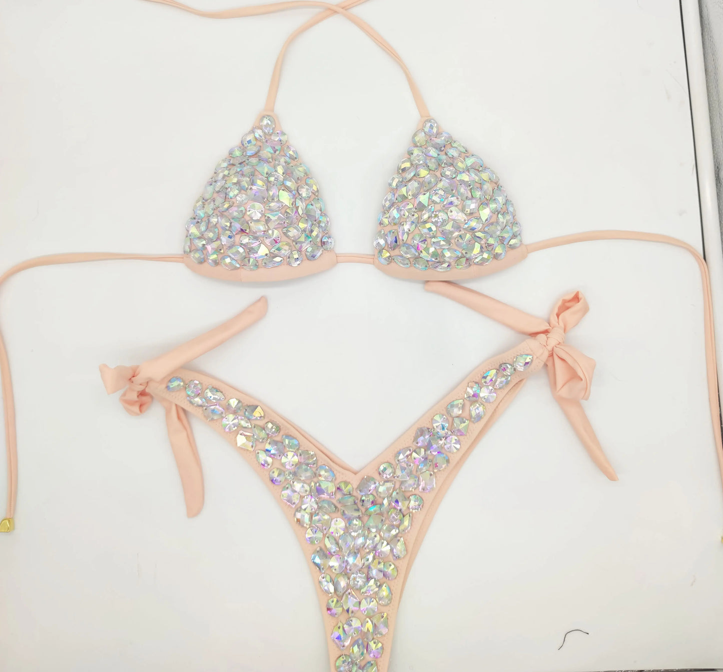 2020 venus vacation rhinestone bikini set diamond swimwear sexy women bathing suit new style bling stones beachwear