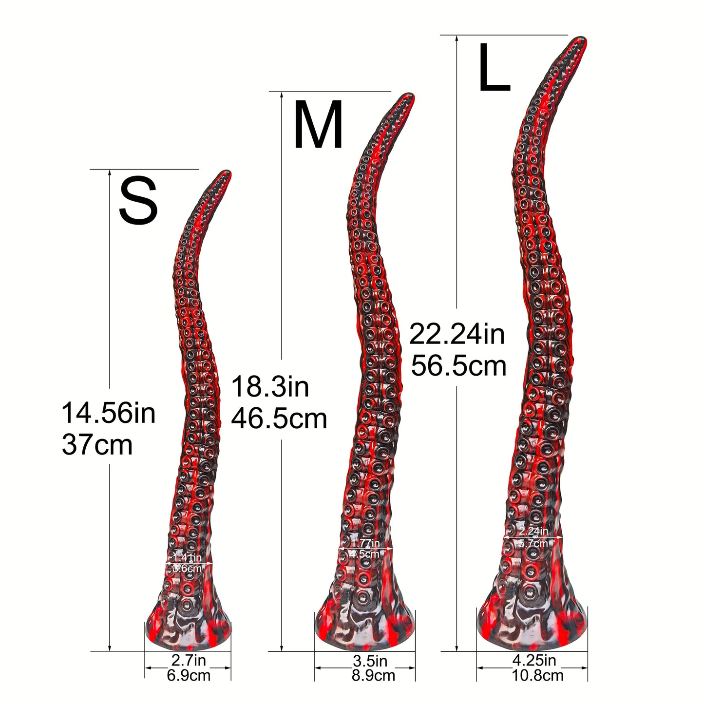 Soft  Silicone  Tentacle Dildo Sex Toys Realistic Octopus Fake Penis Adult Fantasy Anal Plug Holder Masturbation Massage Tool
