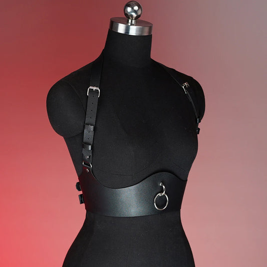 body harness breast punk gothic leg garter belts leather harness body chain goth harness belts fashion decorative harness straps