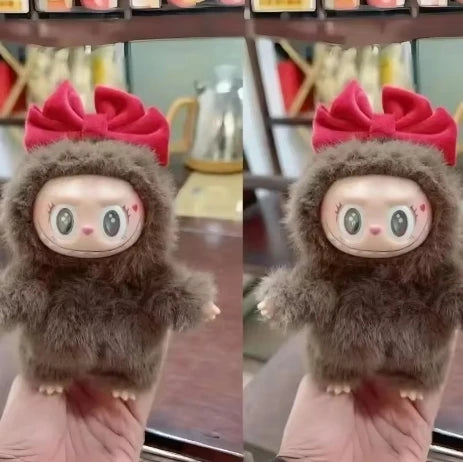 High Quality LBB Plush Toys Skullpanda Mokoko Zimomo Halloween LBB Keychain Doll Christmas Gift Keyring Toy Replica Gift