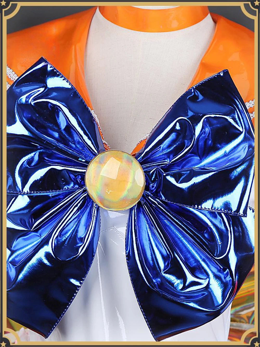 AGCOS Sailor Moon Aino Minako 30th Anniversary Cosplay Costume Aino Minako Combats Dress Anime Roleplay Sexy Uniforms