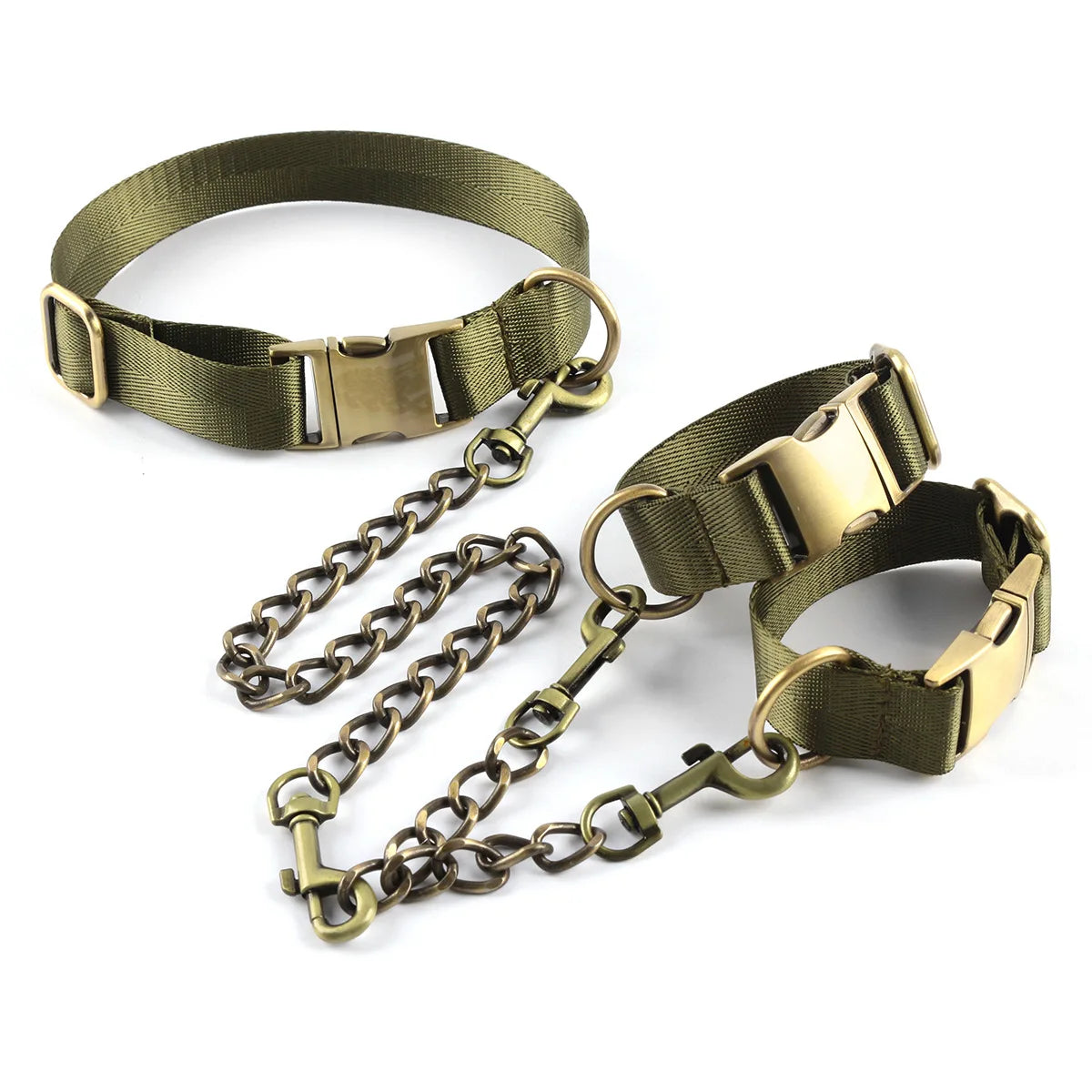 New Neck to Wrist Restraints Kit Sexy Women BDSM Fetish Back Handcuffs Collar Adjustable Bondage Set Couple SM Sex Games Tool